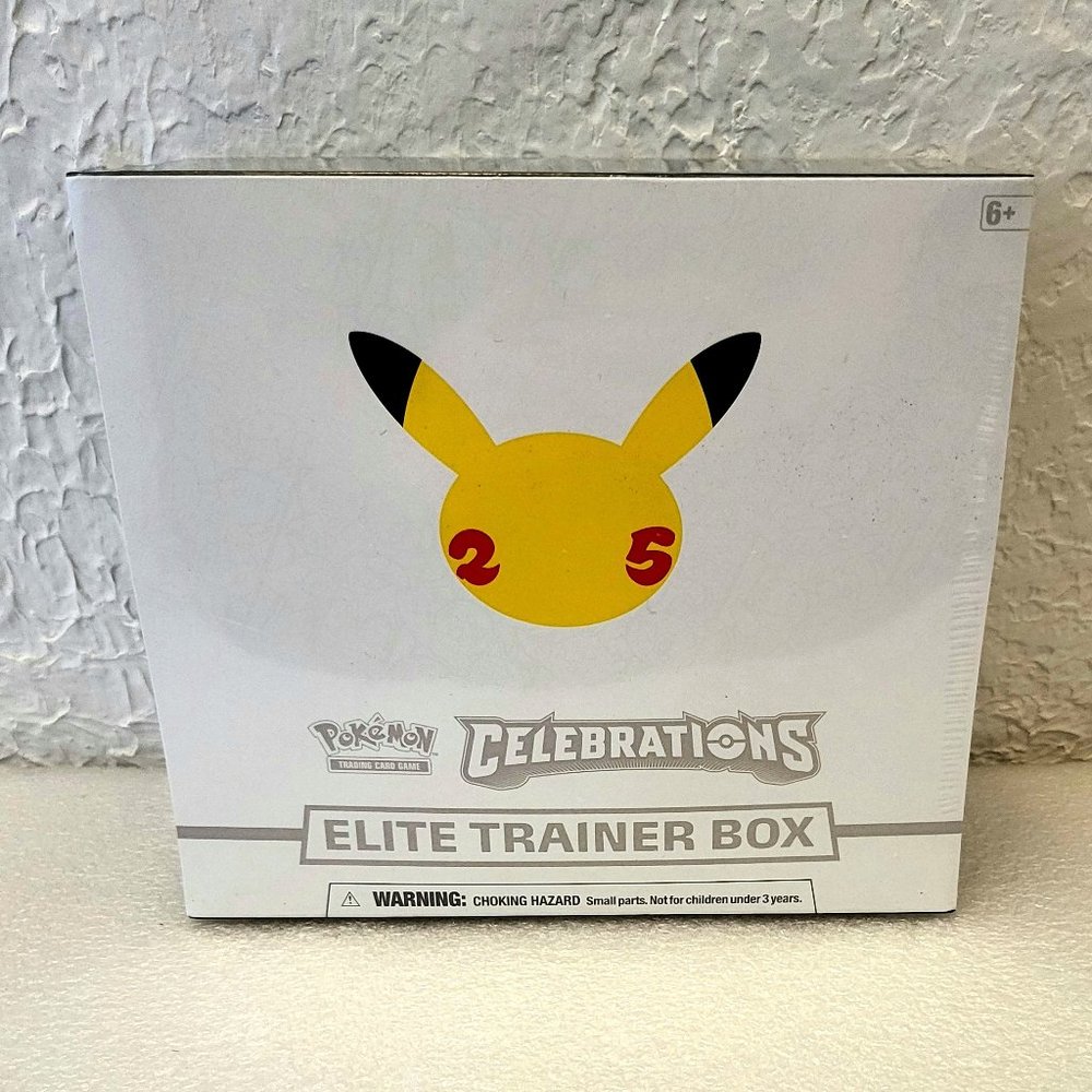 Pokemon 25th Anniversary Celebrations Elite Trainer Box Sealed (BNIB)